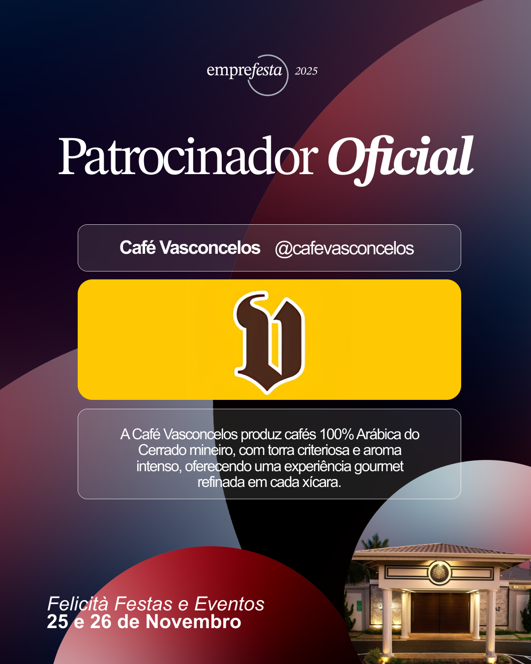 Patrocinador - @cafevasconcelos
